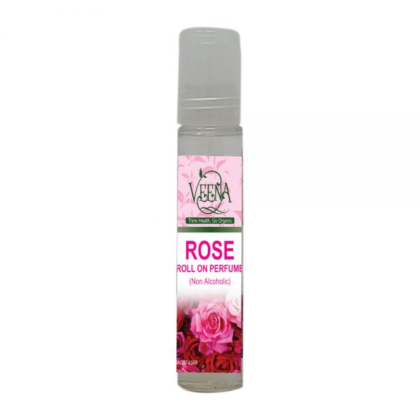 Rose Perfume Roll on – Veena Organic Products