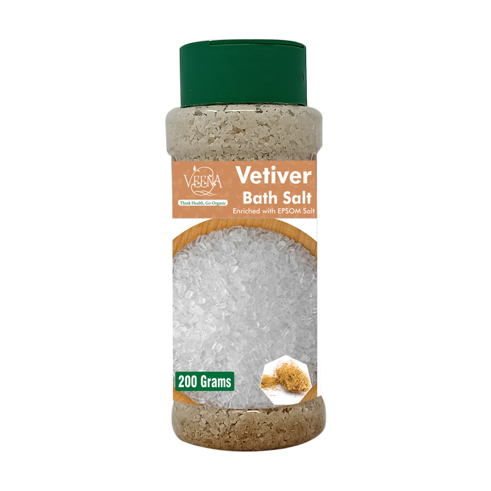 vetiver bath salts